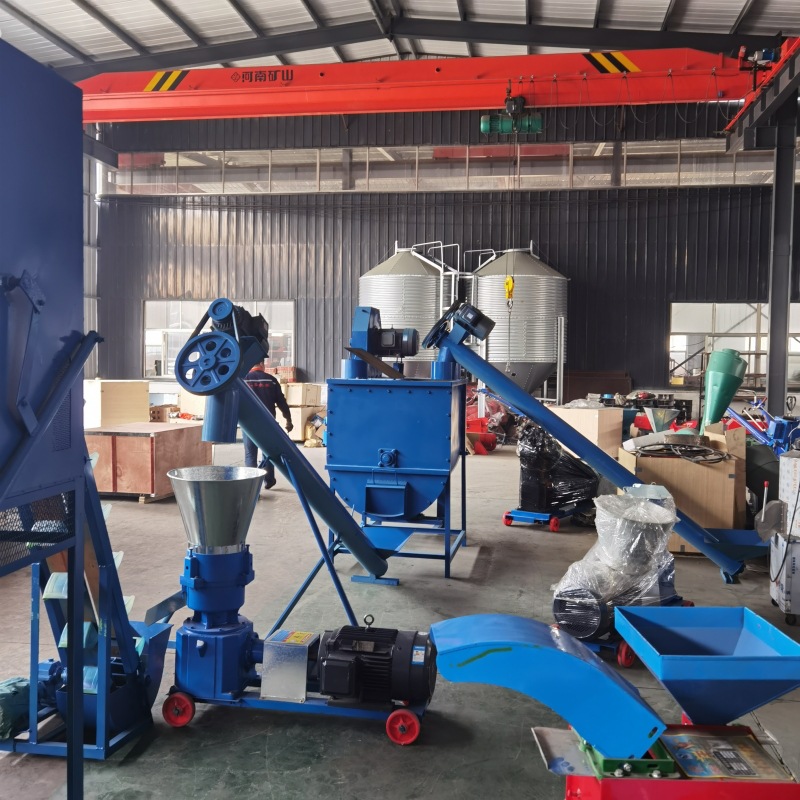 出口养殖饲料颗粒机 饲料颗粒机生产线 鸡鸭牛羊饲料制粒机