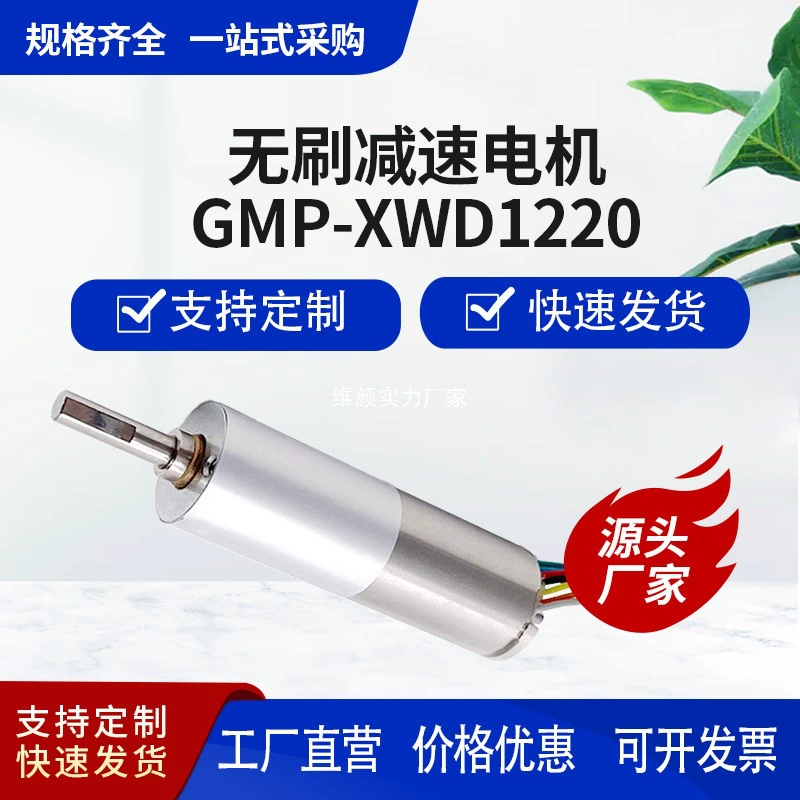 Редукторный двигатель 12 мм, бесщеточный планетарный редукторный двигатель без сердечника, небольшой редукторный двигатель без сердечника