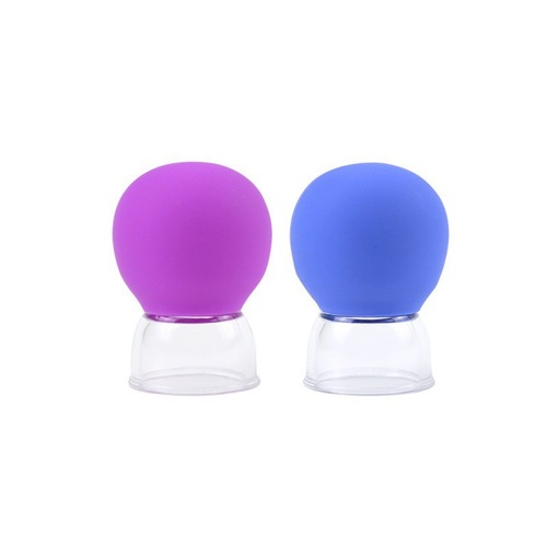 Facial Sliding Cupping Multi-functional Vacuum Negative Pressure Cupping Gua Sha Cup Eye Meridian Vessel Regulation Silicone Cupping Cup