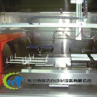 Upper and lower five-axis reciprocating machine plastic shoe material reciprocating spray machine painting equipment