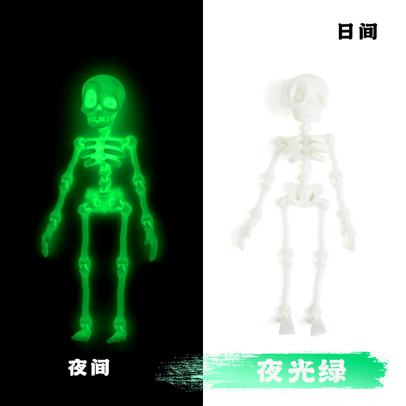 Impresión 3D dragón adornos esqueleto hombre 3D dragón chino dragón congelador pegatinas adornos regalos de absorción de esqueleto lote adornos de arte