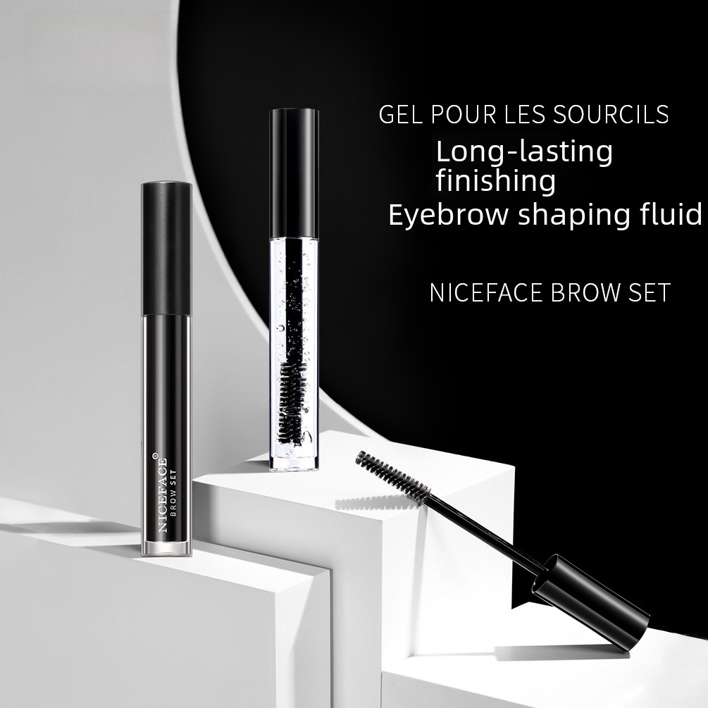 NICEFACE eyebrow styling liquid colorless transparent waterproof sweat-proof not easy to decolorize eyebrow black repair liquid