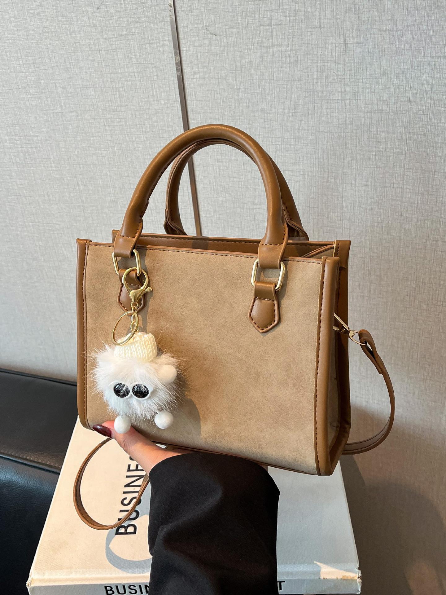 Bolso de mano más vendido transfronterizo para mujeres 2025, nuevo color de contraste, bolso de hombro casual de textura, bolso de moda