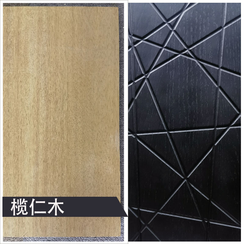 跨境供货木质雕刻板肌理板烤漆波浪板背景墙护墙板凹凸格栅饰面板|undefined