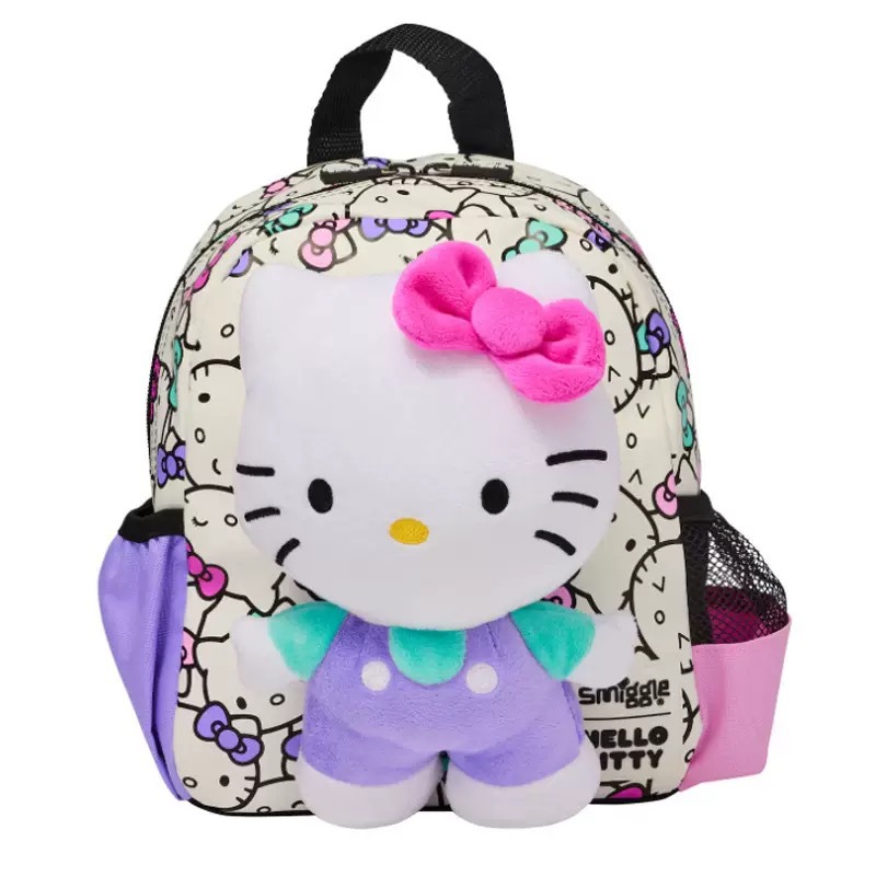 Australia Smiggle mochila escolar jardín de infantes mochila para niños mochila de dibujos animados bolsa de almacenamiento muñeca de felpa mochila escolar