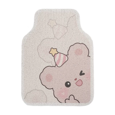 Cute Bear Car Interior — Seat cushion, seat cover - before-the-biye-bear-foot-mat