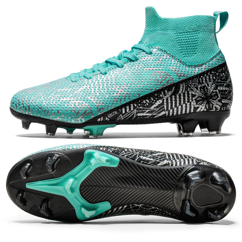 High Top Camo World Cup Long Broken Nail Match Kinder und Erwachsene Sonderangebot Fußballschuhe für Herren_voghion.com