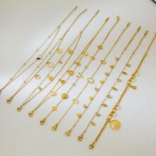 跨境新款钛钢手链轻奢小众简约百搭不掉色不锈钢手饰亚马逊TK热销