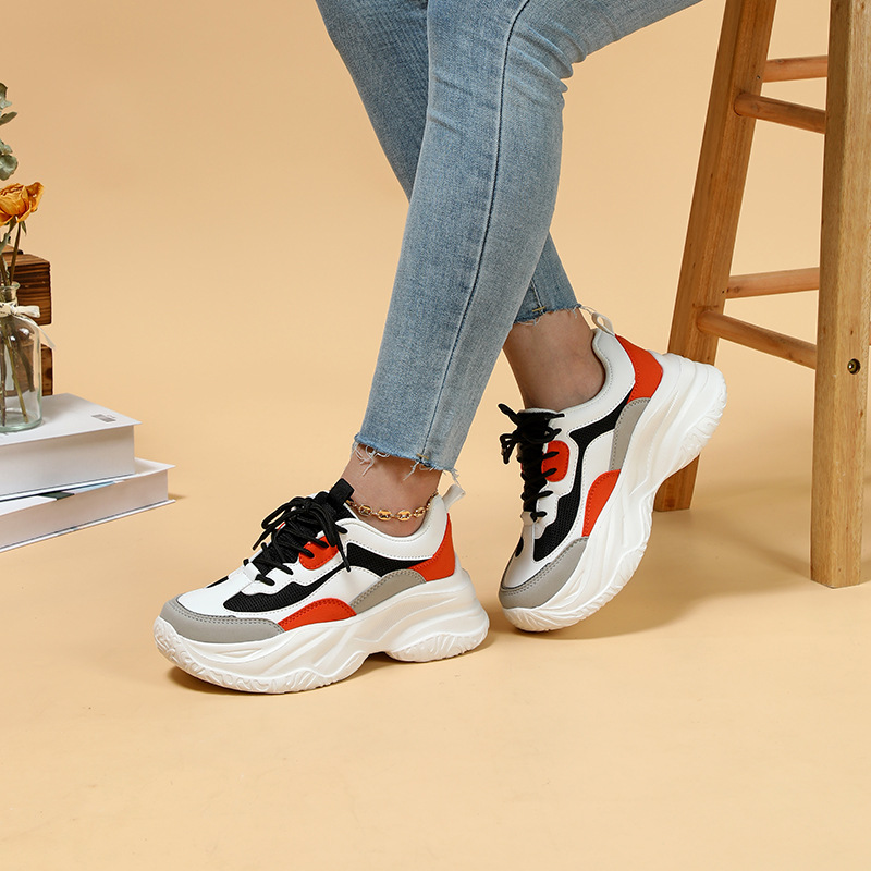 Mulher tênis de basquete tênis atlético tênis sola de borracha tênis de absorção de choque_voghion.com