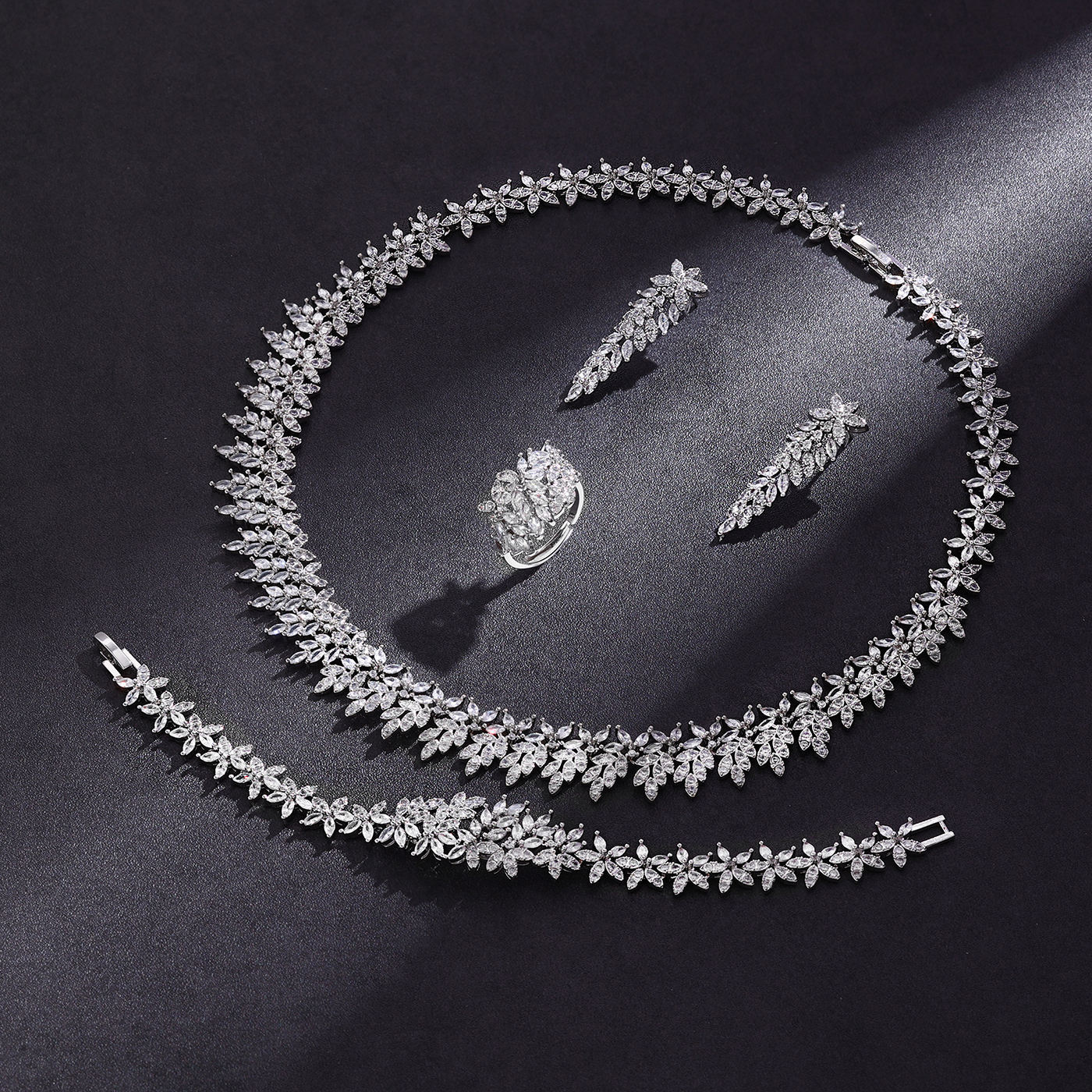 elegant fashionable set