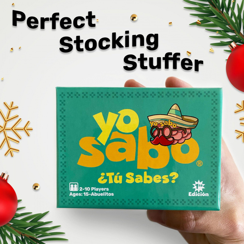 Amazon New Yo Sabo Card Game Yo Saab Bilingual Game Cross-border Hot Sale New Family Game