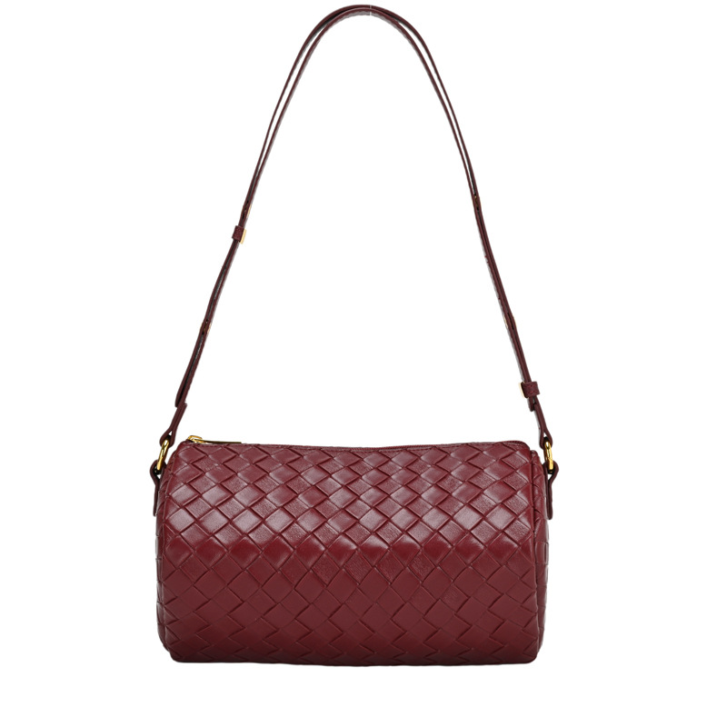 Bolso para mujeres 2026 comercio exterior nuevo estilo de alta textura moda trenzado bolso cuadrado de viaje universal de hombro mochila