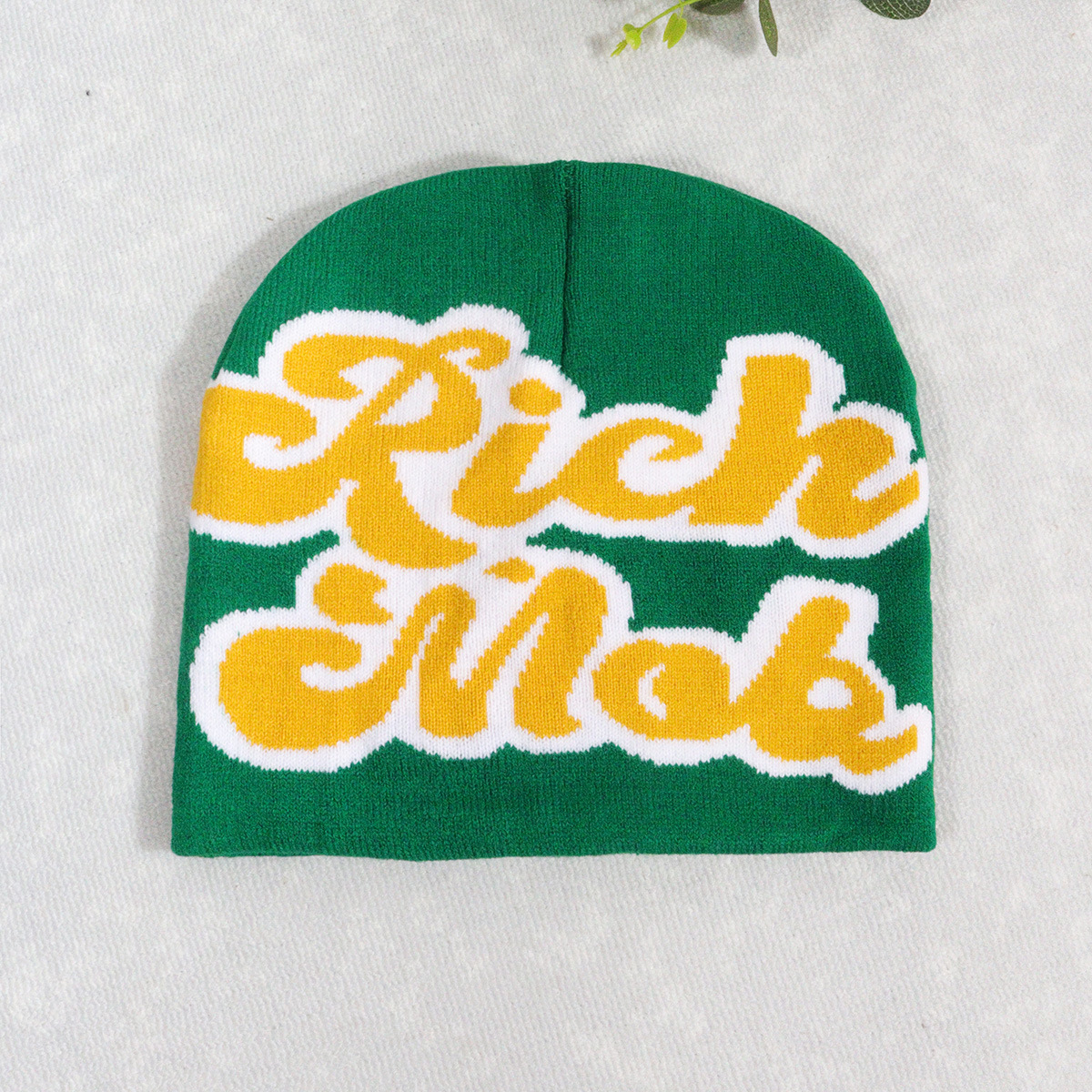 Unisex Strickmütze Alphabet Strickmütze warme Strickmütze_voghion.com