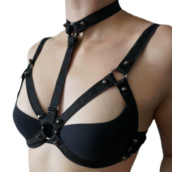 Trend elastic swimwear, multicoloured harness, simple and elegant design