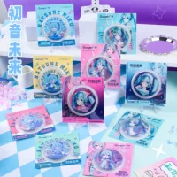 Гуанбо Подлинная значок Hatsune Miku из фольги на жестяной пластине, значок двухмерного персонажа, брошь