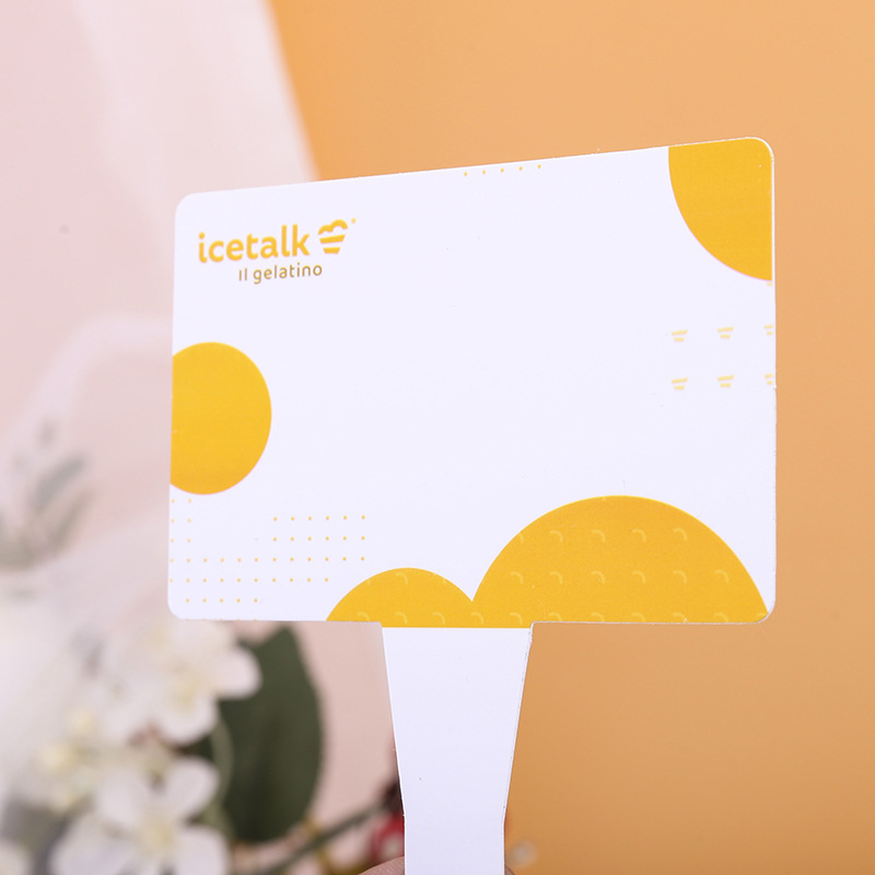 厂家定 做PVC广告牌企业办公文化宣传冰淇淋插牌店面招牌展示牌