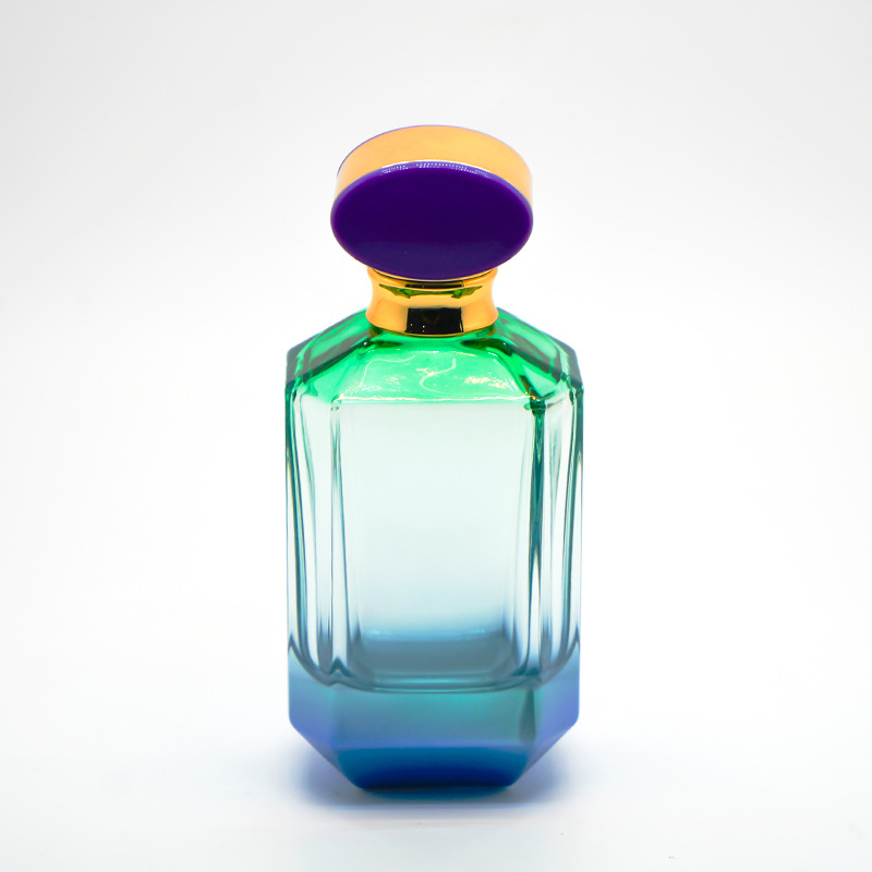 工厂供应香水瓶100ml透色玻璃空瓶子高档便携喷雾化妆水玻璃空瓶