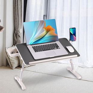 Folding Small Table Bed Desk Dormitory Lift Laptop Table Student Study Table Bedroom Small Dining Table