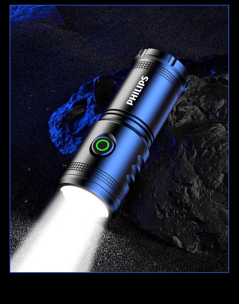 SFL2507 flashlight with laser, long-range, suitable for mountain climbing and outdoor use, multifunctional, rechargeable, long-lasting, durable, 18350 strong light