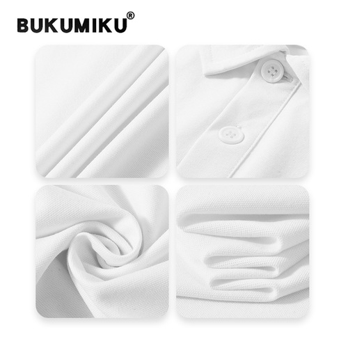 Custom men's loose pure color Japanese dropped shoulder polo shirts with cool vibe trendy brand livestream supply polo T-shirts