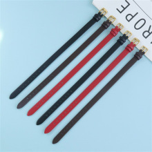 皮带绳手链手绳超薄一整条手腕带手环 手牌黄金八宝罗盘6 8 10 mm