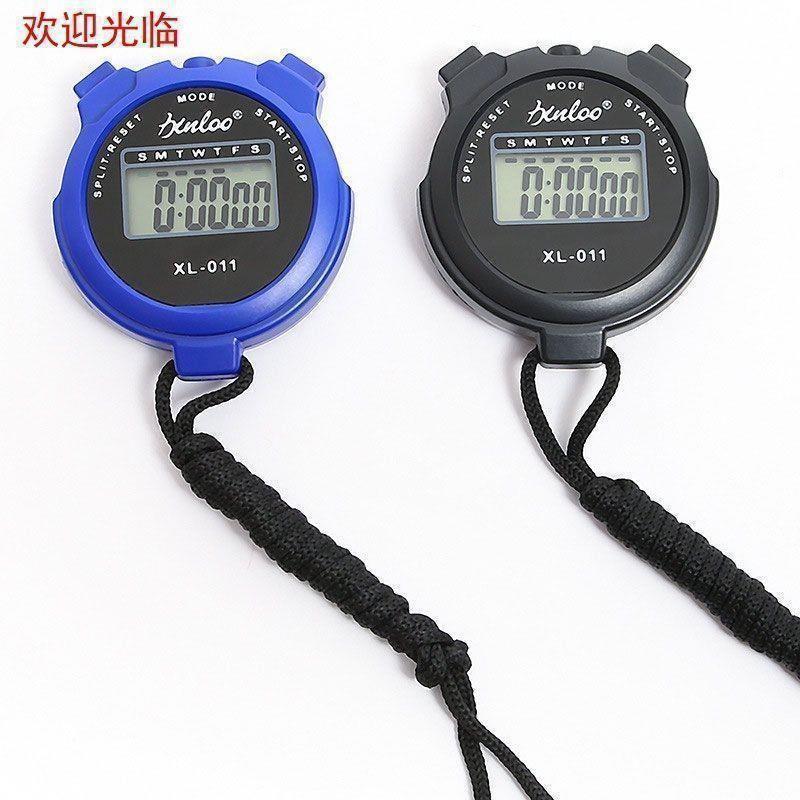 Electronic stopwatch, timer, sports running competition, track and field training, swimming teacher, referee, neck-mounted sports stopwatch