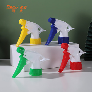 Factory wholesale 28 caliber A gardening watering cleaner hand button plastic spray gun candy watering can spray gun