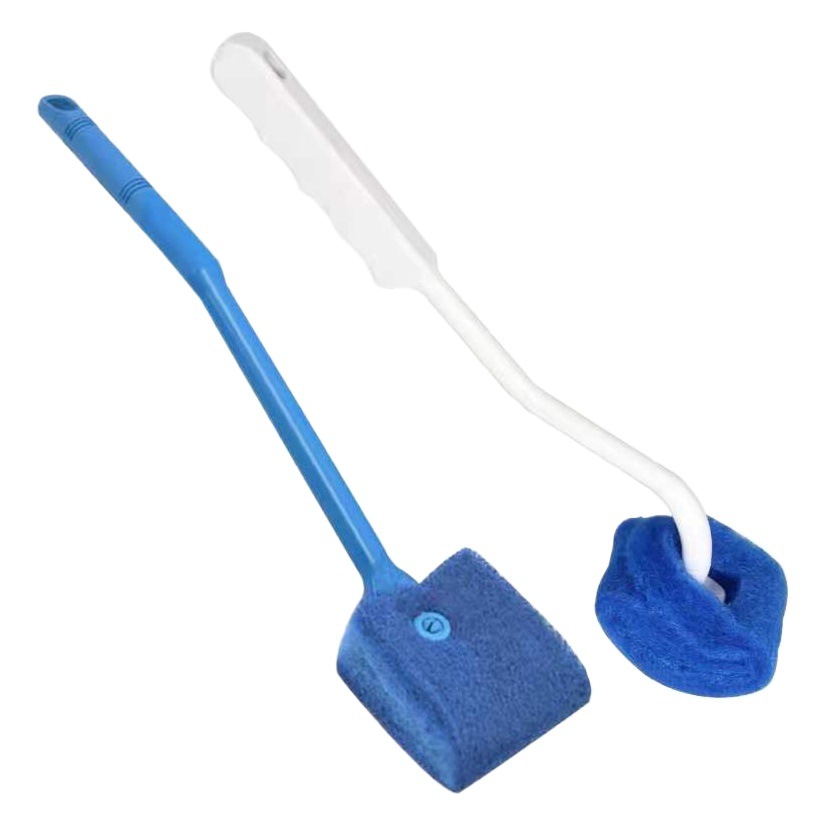 Cepillo de limpieza de tanque de peces mango largo herramienta de limpieza de vidrio cepillo de tanque de peces pequeños suministros de limpieza cepillo