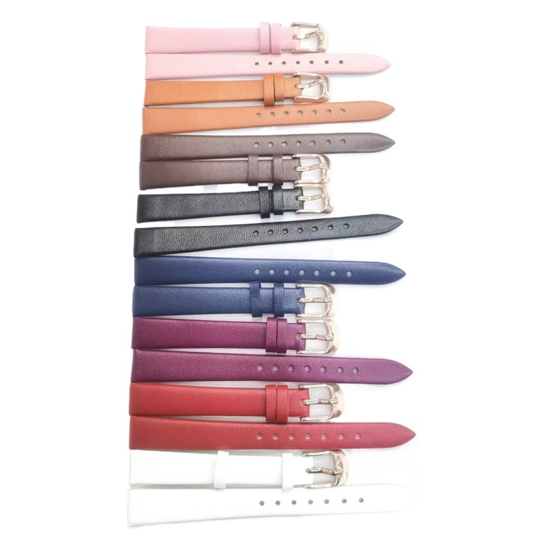 Correa de cuero color liso correa de oro rosa hebilla de correa hebilla fina para hombres y mujeres