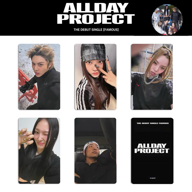 ALLDAY PROJECT周辺 FAMOUSアルバムフォトカード ADP特典フォトカード DAY ONE ブラックファクトリー|undefined