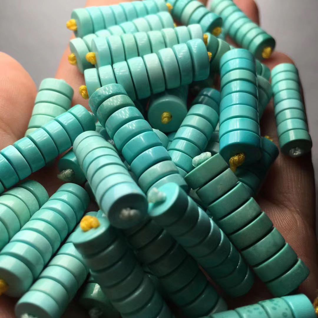 Turquoise natural ore