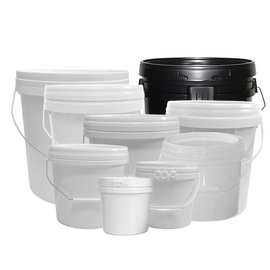 哇偶塑料桶圆桶带盖密封油墨包装水桶油漆桶空桶小白桶热销化工桶