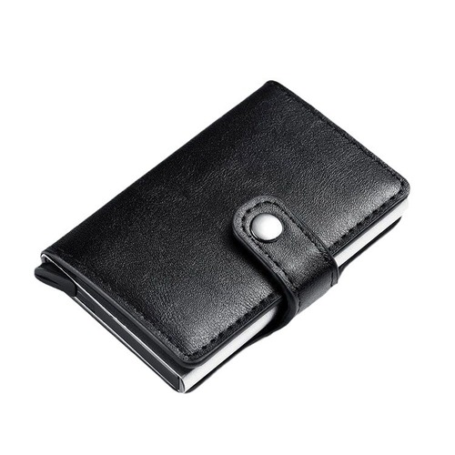 Cross-border exclusive new metal automatic pop-up card holder for men and women, card holder, card holder, card box, high-looking and simple