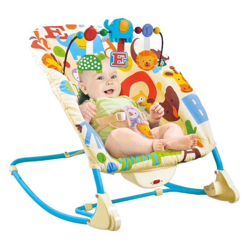 Venta caliente transfronteriza bebé mecedora juguete recién nacido dormir artefacto multifuncional bebé reclinable mecedora juguete