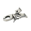 Slingshot stainless steel with flat rubber bands, wholesale