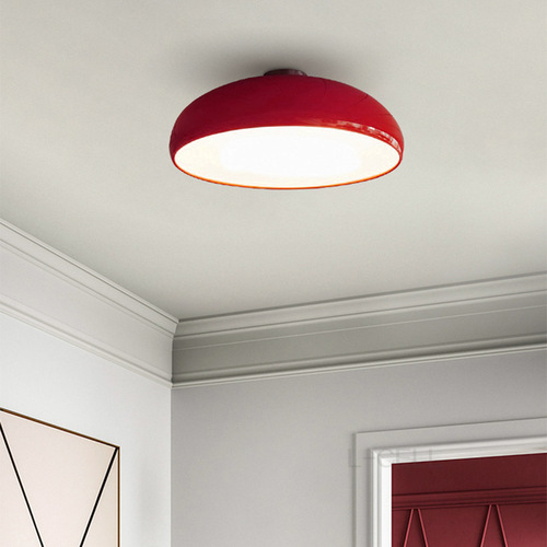 Vintage Bauhaus ceiling lamp for study room, bedroom light, Nordic medieval style modern minimalist creative restaurant lamp