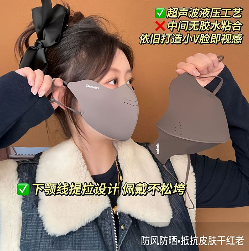 【秋冬加绒款】保暖口罩防风防雾户外骑行面罩防寒立体透气护眼角|undefined