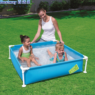 Original Genuine Bestway Family Tube Rack Paddling Pool Kidsren's Bracket Swimming Pool Thickeneded Fish Pond Sand Pool 56217