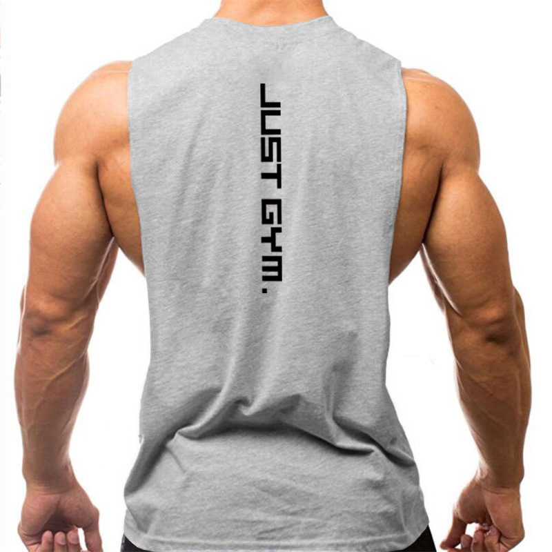 Camiseta sin mangas para gym
