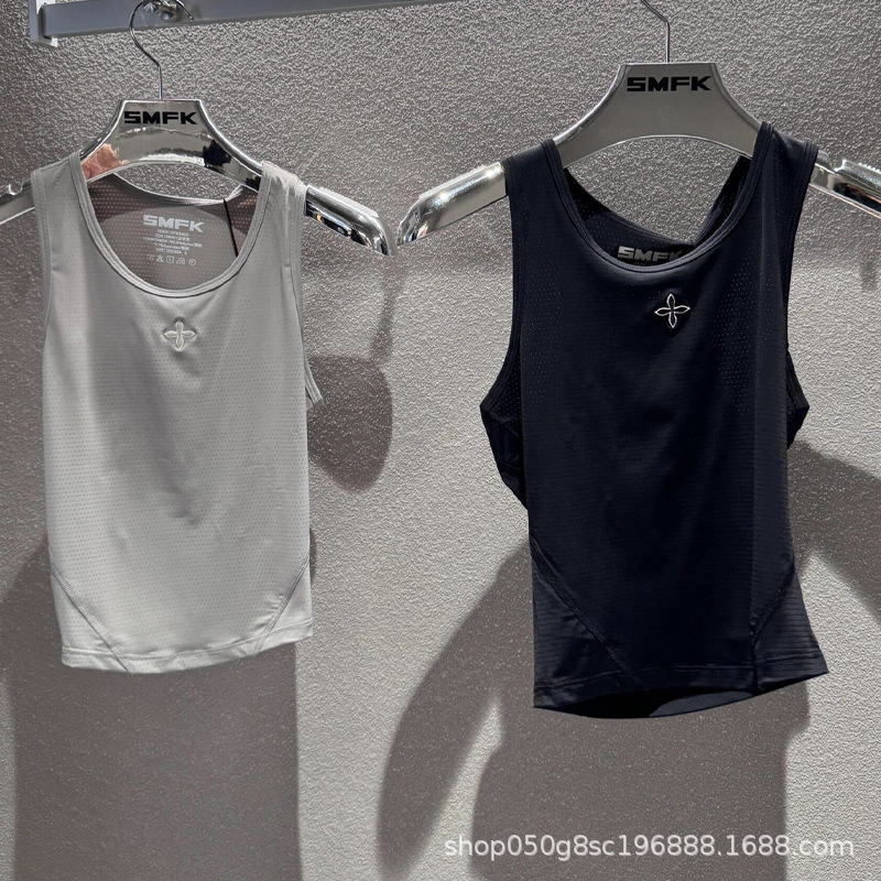 in stock SMFKX extreme sports vest cruciform embroidery mesh quick-drying waist short suspenders 025 summer new