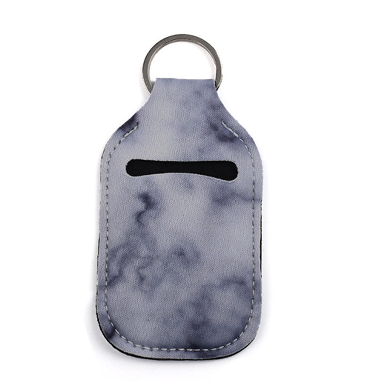 Neoprene lipstick protective case with marble print, lightweight neoprene material, supports OEM/ODM