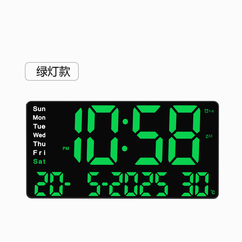 シンプルでクリエイティブなLED電子時計飾り、越境で人気の小型卓上時計、家庭装飾目覚まし時計卸売2204|undefined