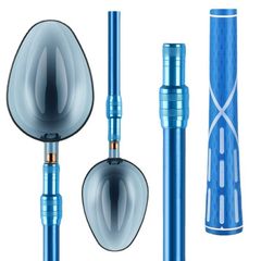 Baiting Dipper with Interchangeable Carbon Tip, Fishing Long-Range Bait Launcher, Precision Feeder Scoop—Available in Various Sizes, Perfect for Anglers and Fishing Gear Enthusiasts