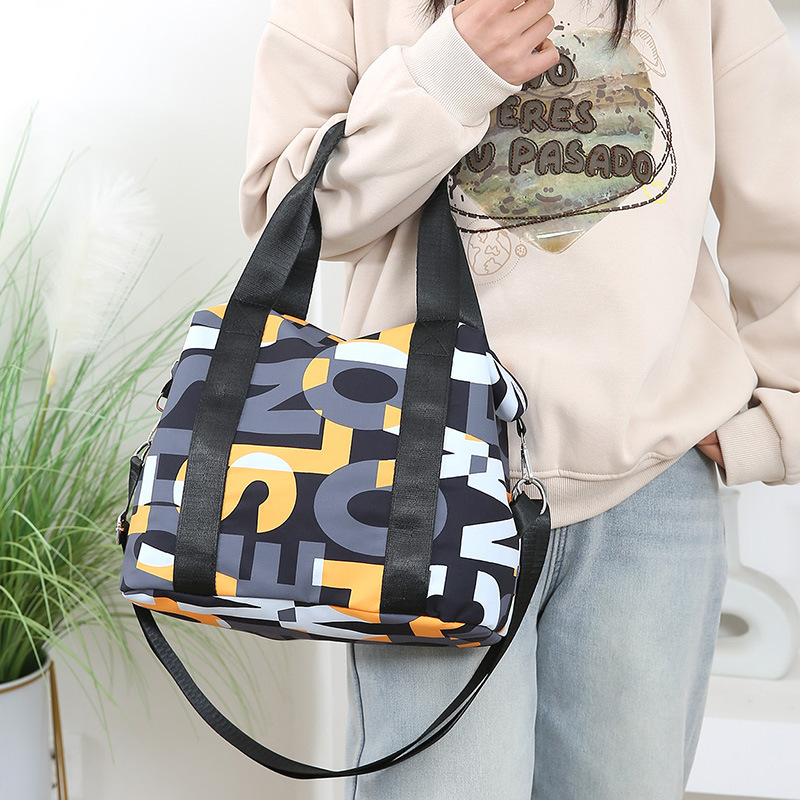 Nuevo bolso de hombro de las mujeres bolsa de mensajero de tela Oxford grande ultra-ligero impermeable bolsa de tela de nylon bolso crossbody de compras de las mujeres