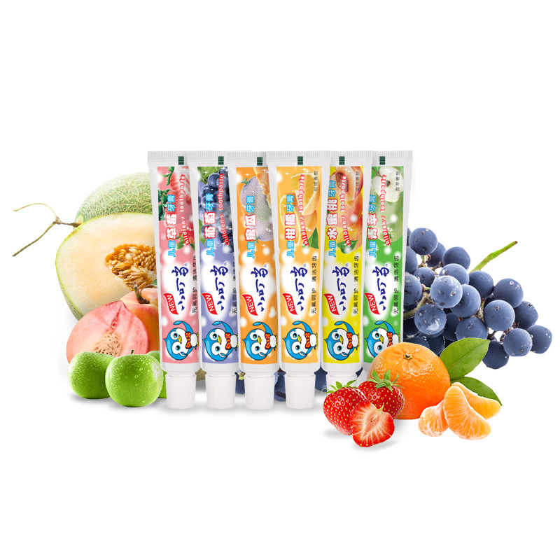 45g Tinkerbell fluoride-free children's toothpaste, fruity flavored toothpaste for children aged 3-12, anti-moth fruity flavor