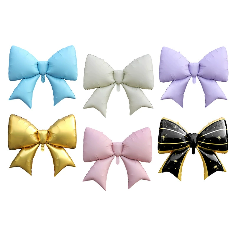 Трансграничный новый матовый большой лук в форме алюминиевый пленка воздушный шар день рождения свадебная сцена