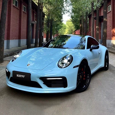 Piano Black Full Car Wrap, Full – Auto Color Change Film - glacier-blue-nationwide-construction-package-default-item