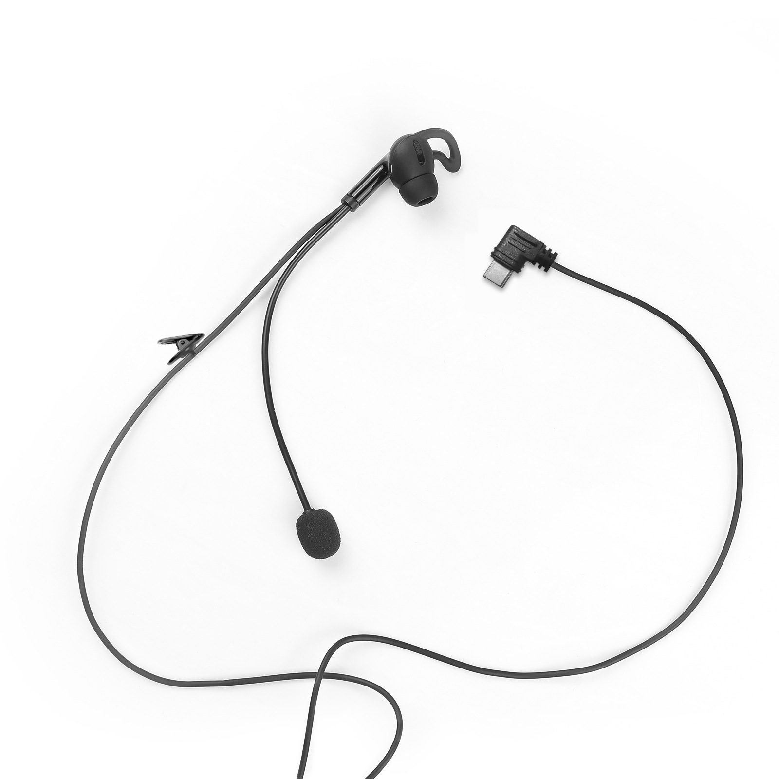 Ejeas Original Dedicated V6C/V4C Football Referee Intercom Headset Typec Referee In-Ear Left/Right Earphones