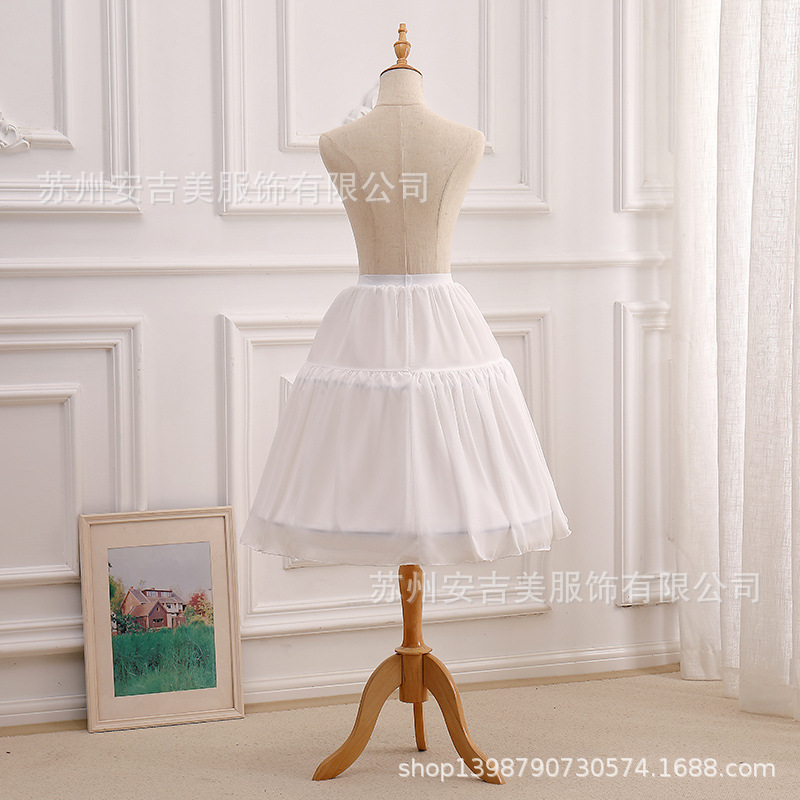 裙撑Lolita洛丽塔暴力卡门鱼骨可调节aa礼服lo裙撑日常撑60cm夏天|ru
