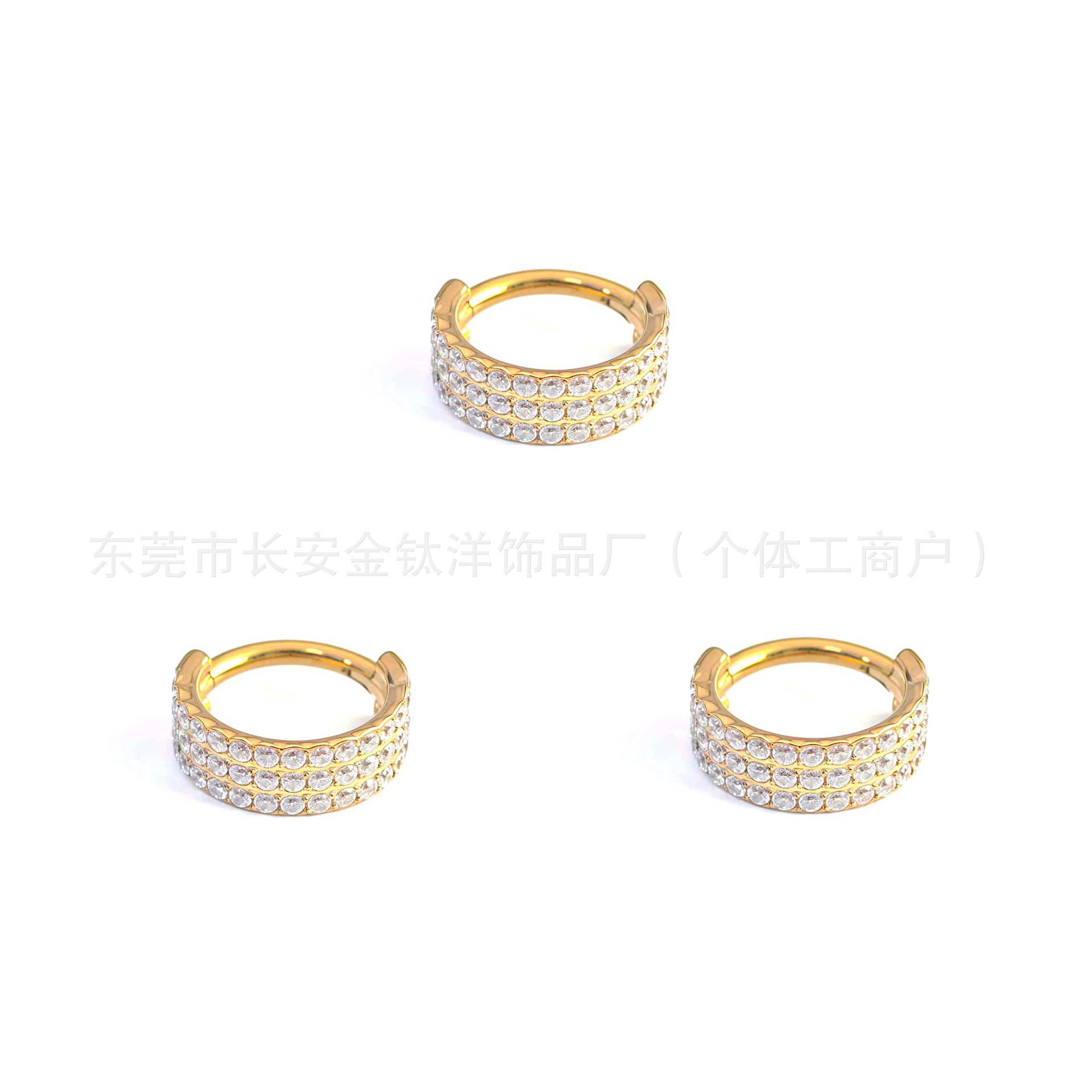Labret piercing jewelry detail image